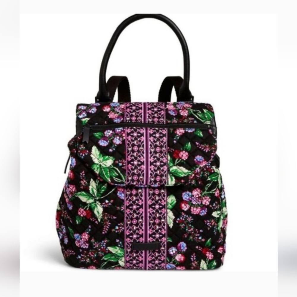Vera Bradley Winter Berry Change It Up Backpack
